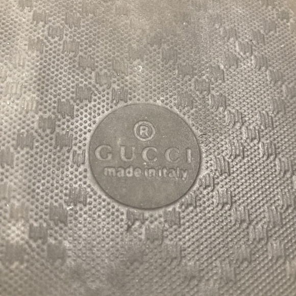 Gucci Authentic Striped Rubber Slides Size 6 Made in Italy - Picture 11 of 11